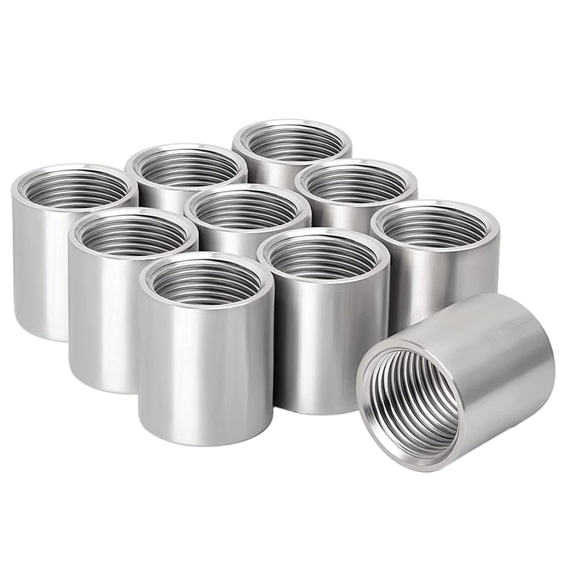 NPT Kvinnlig gängad halvkoppling 3 000# Cast SS Pipe -beslag