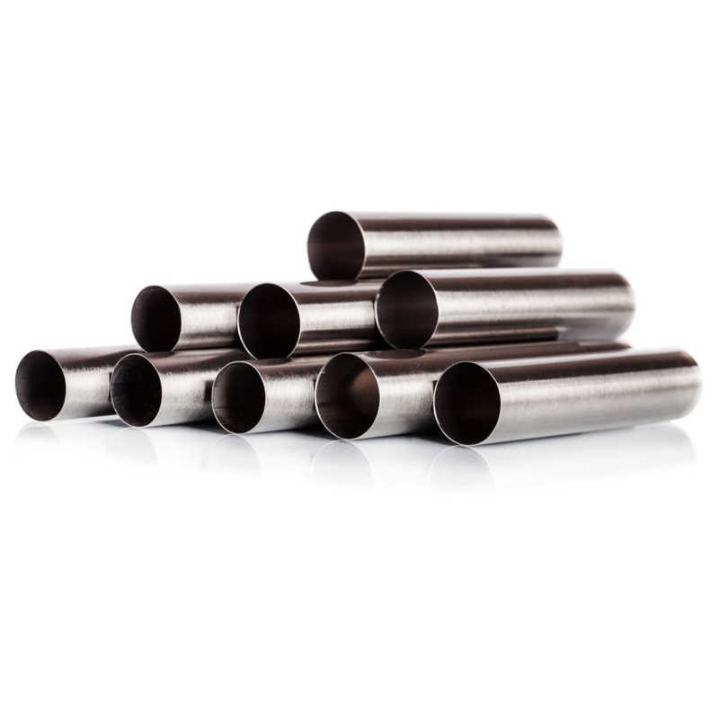 Tunn väggpolerad ljus svetsad rostfritt stål rundrör för gas